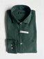 Camisa Velvetón Verde Bosque Hombre