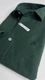 Camisa Velvetón Verde Bosque Hombre