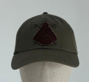 Gorra Verde Kaki Capote Marrón