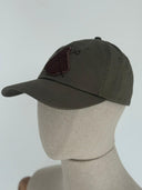 Gorra Verde Kaki Capote Marrón
