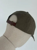 Gorra Verde Kaki Capote Marrón