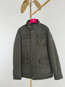 Parka Kaki Chaleco Hombre