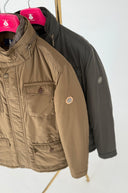 Parka Camel Chaleco Hombre