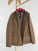 Parka Camel Chaleco Hombre
