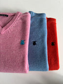 Jersey Lambswool Teja Pico Hombre