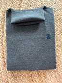 Jersey Cuello Alto Gris Hombre