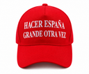 Gorra Roja "HACER ESPAÑA GRANDE OTRA VEZ" España