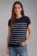 Jersey Azul Punto Marinero Mujer