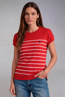 Jersey Fresa Punto Marinero Mujer