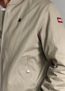 Cazadora Bomber Aviación Kaki Hombre