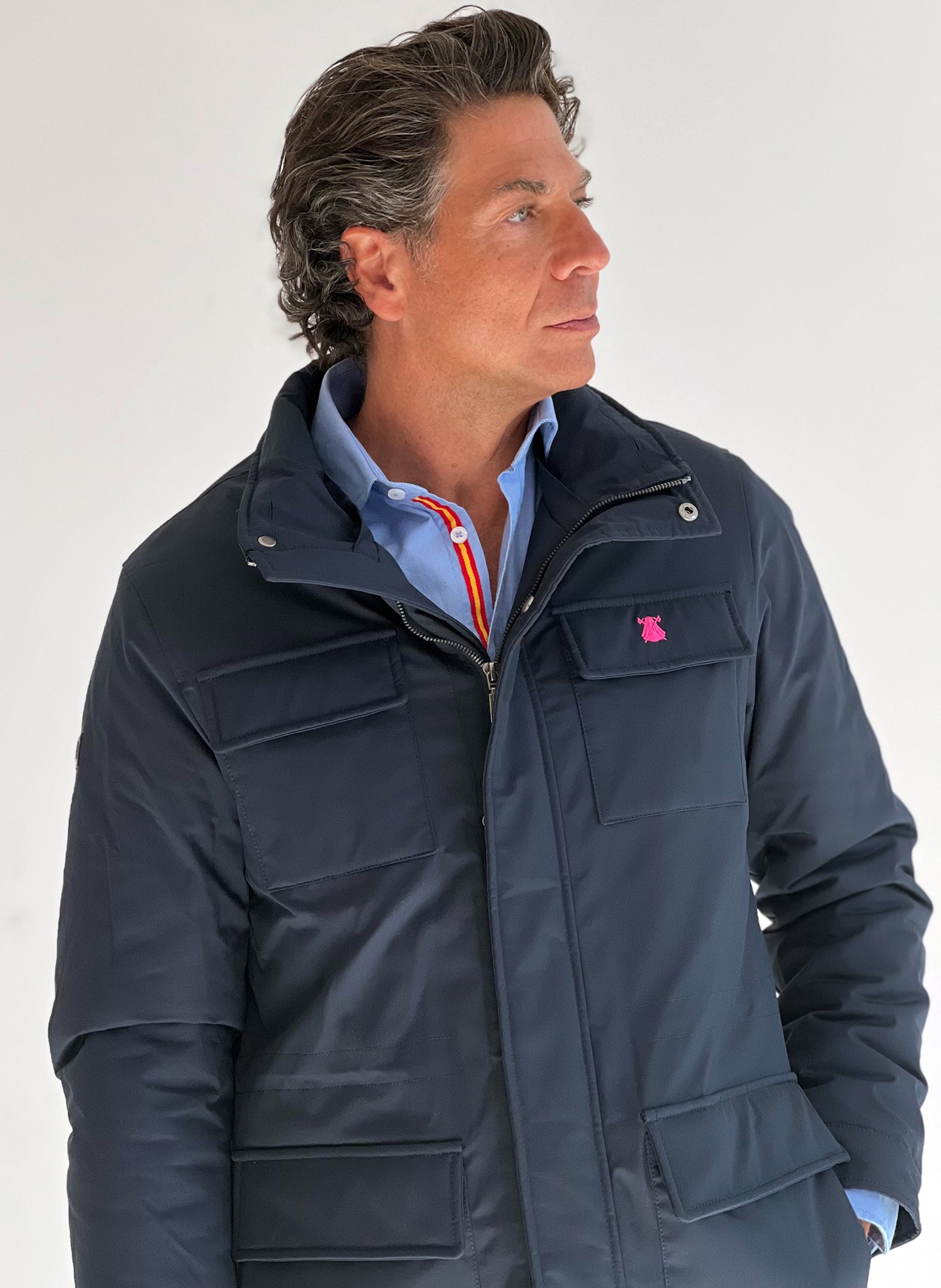 Parka hotsell pelo hombre