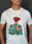 Camiseta Gris Torero Espaldas Color Hombre