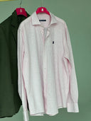 Camisa Rayas Rosas Hombres