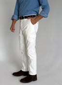 Pantalón Cargo Crudo Micro pana Hombre