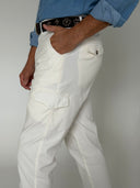Pantalón Cargo Crudo Micro pana Hombre