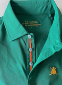 Polo Verde España Tejido Técnico Hombre