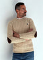 Jersey Ochos Coderas Hombre Beige