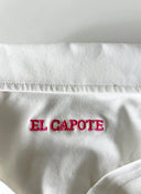 Polo Blanco Tejido Técnico Hombre