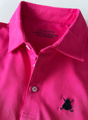 Polo Rosa Capote Tejido Técnico Hombre