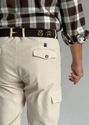Pantalón Cargo Camel Micro pana Hombre