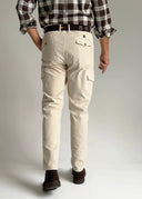 Pantalón Cargo Camel Micro pana Hombre