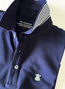 Polo Marino Reverso Cuello Rayas