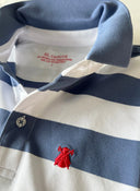 Polo Franjas Azules Hombre