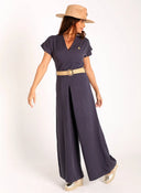 Mono Largo Azul Mujer