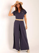 Mono Largo Azul Mujer