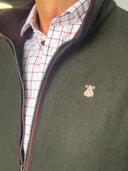 Chaqueta Loden Verde Kaki Hombre