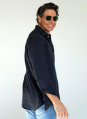 Polera Azul Marino Shibuya Cuello Soft  Hombre