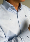 Camisa Azul Celeste Para Personalizar Hombre