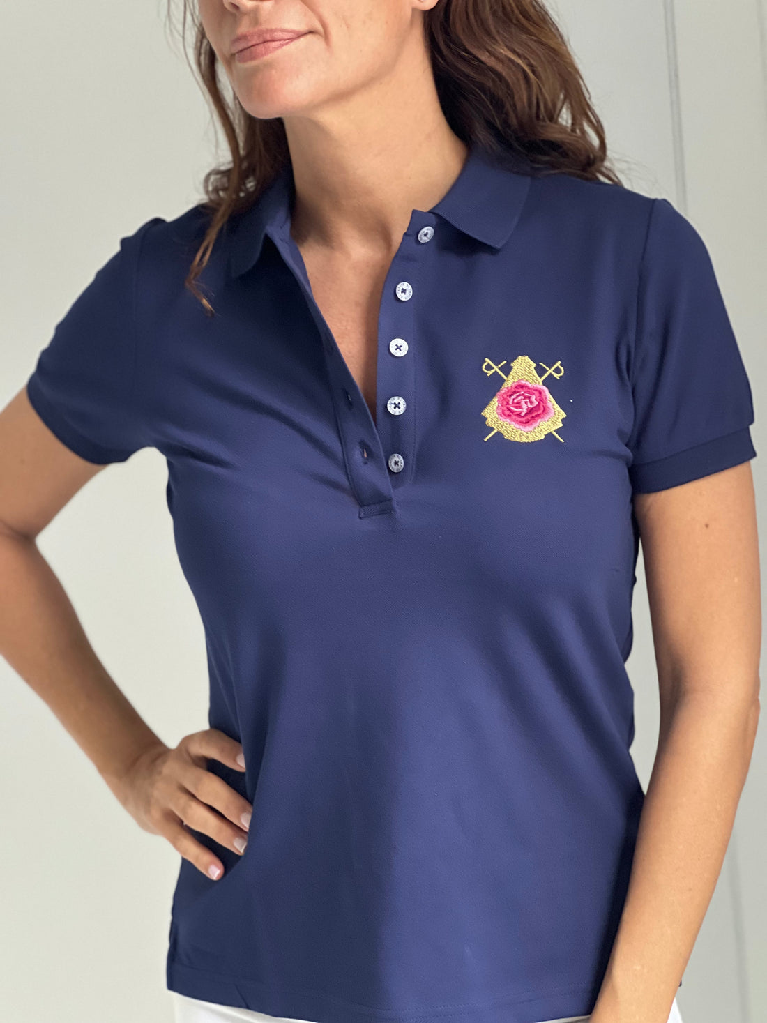 Blue Carnation Capote Women's Polo