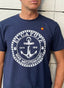 Camiseta Azul Mar Mediterráneo Hombre