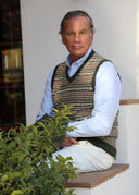 Chaleco Verde Jaspeado Hombre