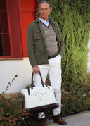 Chaleco Verde Jaspeado Hombre