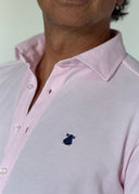 Polera Rosa Piqué Hombre