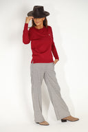 Pantalón Pata de Gallo Mujer