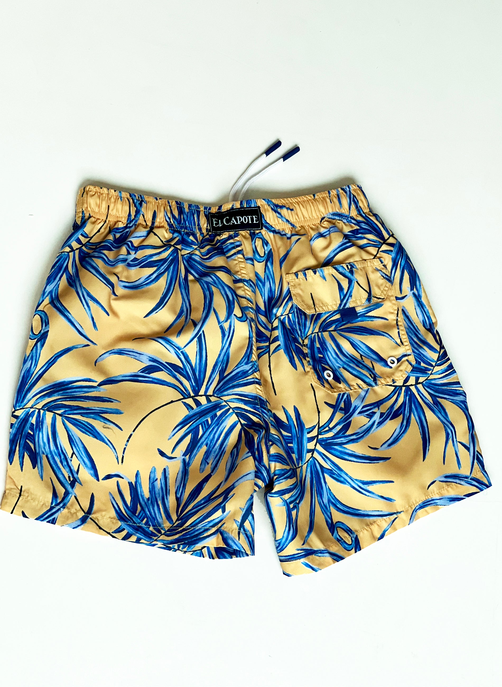 Men's Albero Blue Flowers Swimsuit