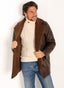 Chaquetón Marrón Borrego Hombre