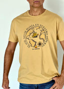 Beige T-shirt "The sun did not set on Our Empire"