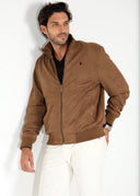 Cazadora  Bomber Antelina Hombre