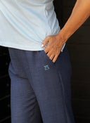 Pantalón Soft Azul Mujer