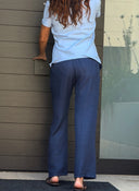 Pantalón Soft Azul Mujer
