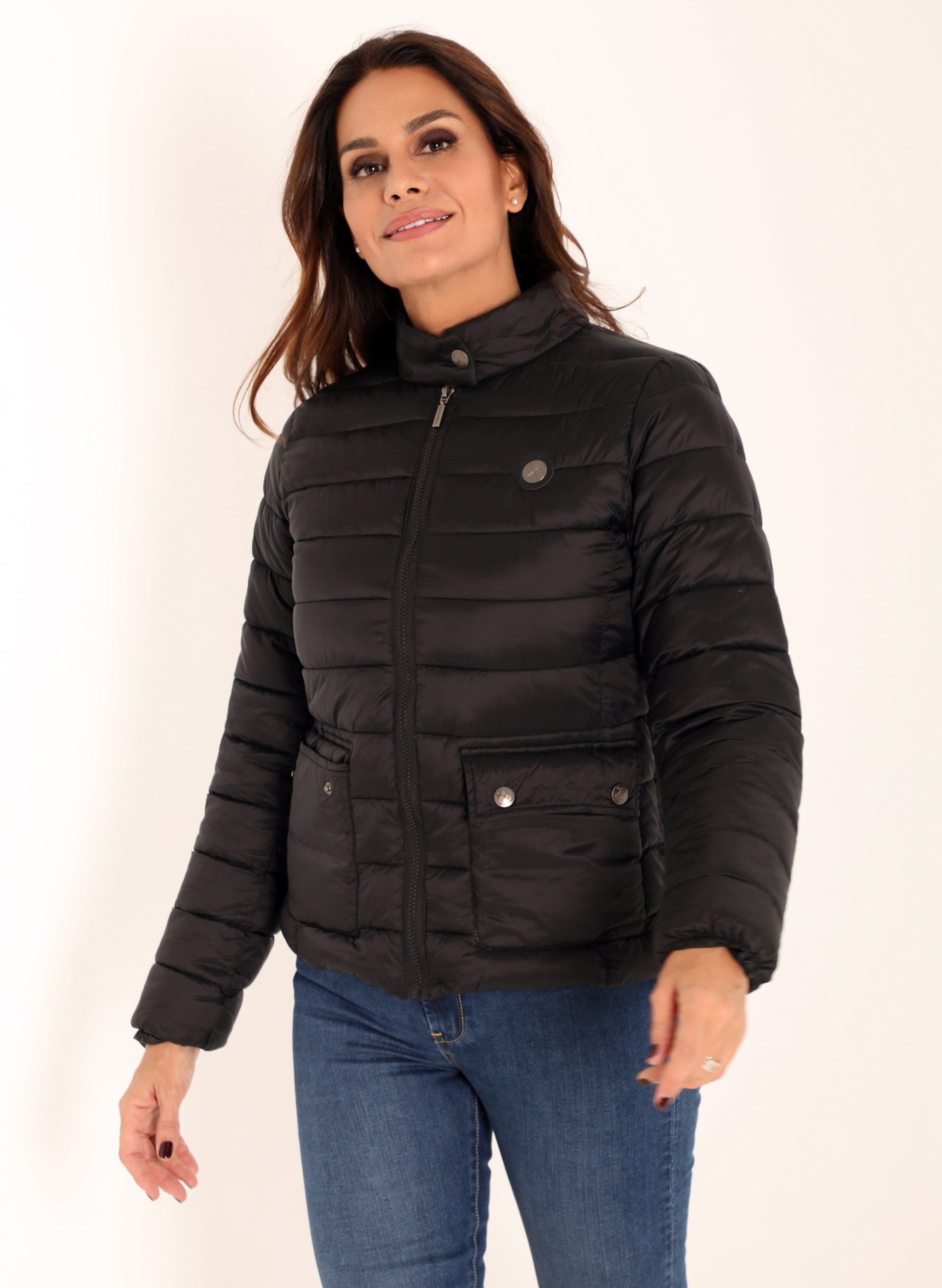 Plumas negro outlet mujer