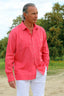 Guayabera Coral Shibuya Hombre