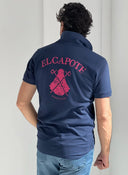 Polo Classic Man White Logo Pink Capote