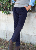 Pantalón Azul Marino Pana Hombre