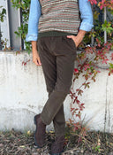 Pantalón Verde Kaki Pana Hombre