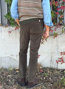 Pantalón Verde Kaki Pana Hombre